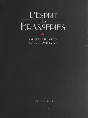 cover image of L'esprit des brasseries